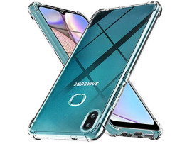Mobile Case Back Cover For Samsung Galaxy A10s (Transparent) (Pack of 1)